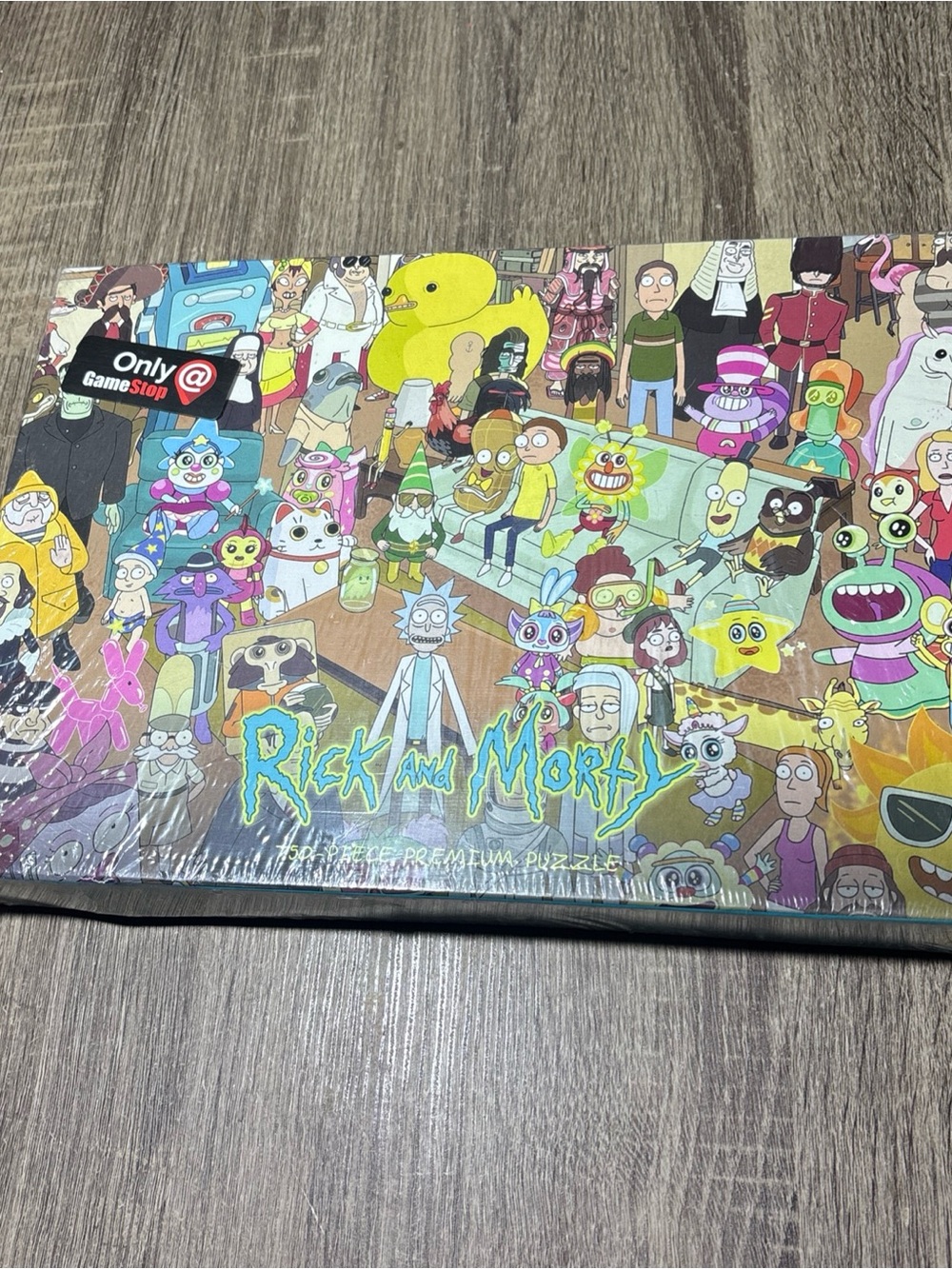 Rick and Morty Friends and Family Puzzle 750 Pieces - Gamestop Exclusive